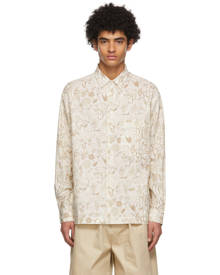 Jacquemus Beige La Chemise Baou Shirt