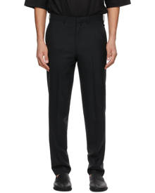 N.Hoolywood Black Slim Tapered Trousers