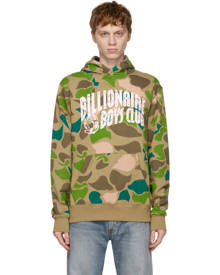 Billionaire Boys Club Beige Camo Arch Logo Hoodie