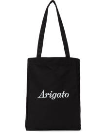 Axel Arigato Black Script Logo Tote