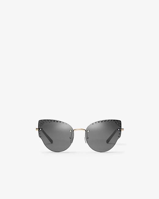 michael kors black cat eye sunglasses