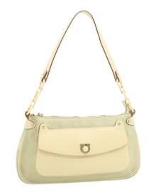 Salvatore Ferragamo beige Suede Handbags