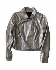 Liu.jo \N Metallic  Leather Jacket for Women