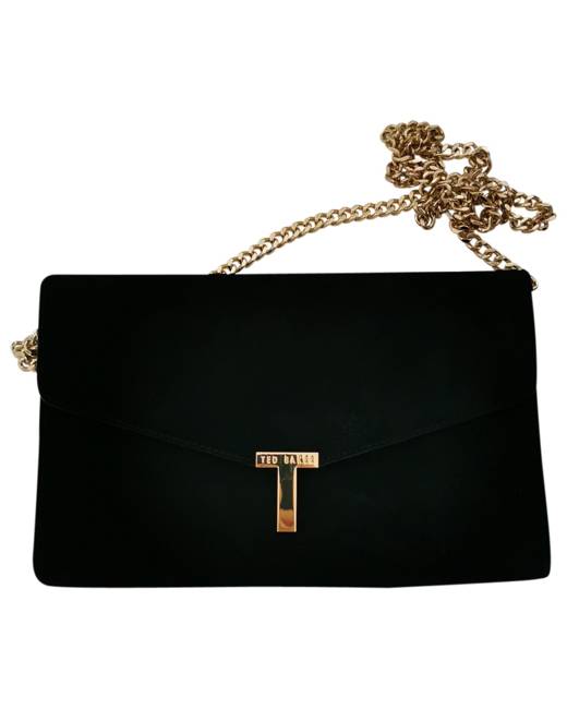 ted baker gold clutch