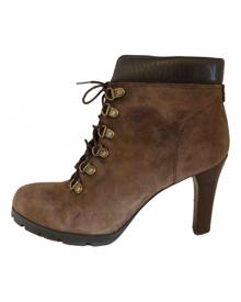 Lauren Ralph Lauren \N Brown Suede Boots for Women