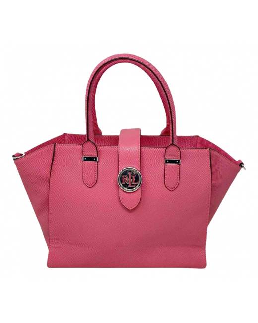 ralph lauren pink handbag