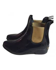 Ralph Lauren black Rubber Ankle Boots