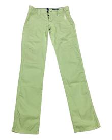 Jeckerson green Cotton Trousers