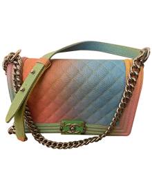 Chanel Boy Multicolour Leather Handbag for Women
