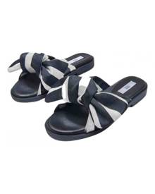 Miista \N Black Cloth Sandals for Women