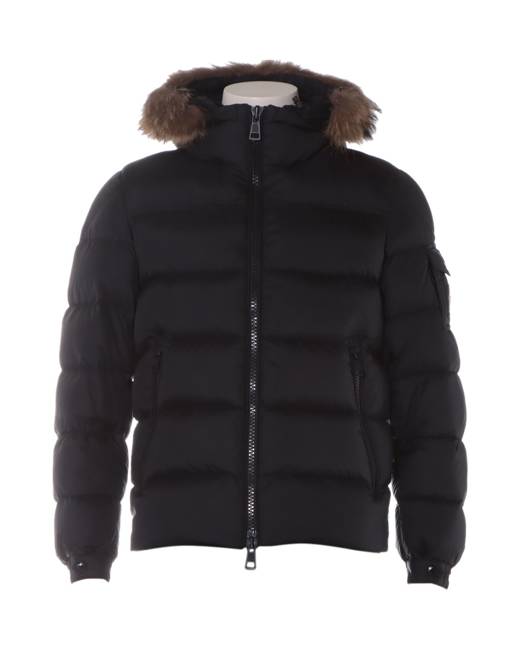 mens moncler coat with fur