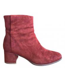 Filippa K \N Red Suede Ankle boots for Women
