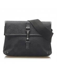 Gucci \N Black Cloth Belt Bag for Men