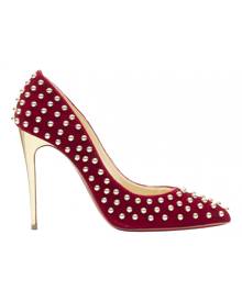 Christian Louboutin red Velvet Heels