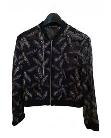 Zara \N Metallic  Leather Jacket for Women