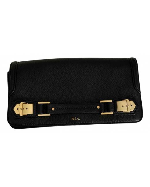 ralph lauren black clutch