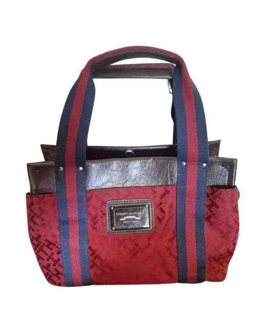 tommy hilfiger red tote