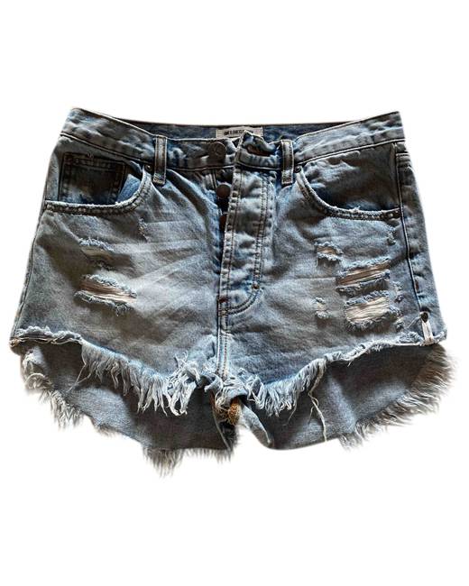 THE ONE FITTED CHEEKY DENIM SHORT