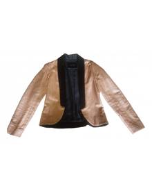 Jay Ahr metallic Leather Jackets