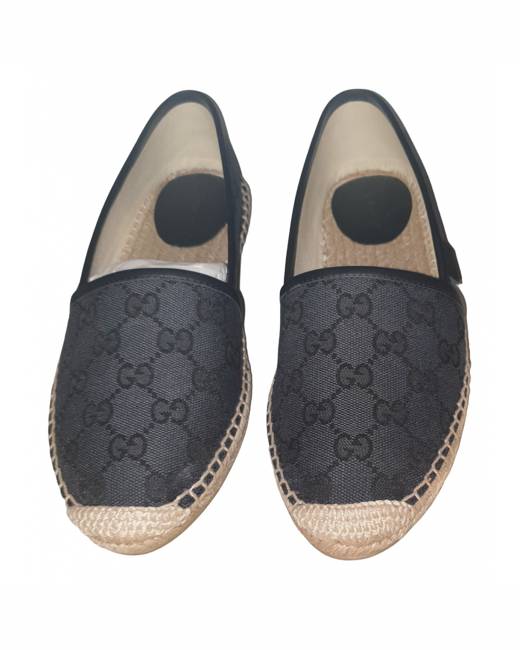 black espadrilles gucci