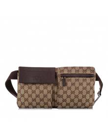 Gucci \N Brown Cloth Belt Bag for Men