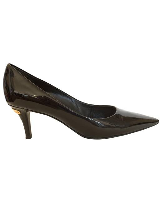 Louis Vuitton Pre-owned Women's Leather Heels - Black - EU 38.5