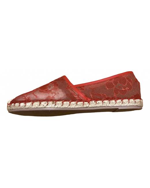 Red hot sale valentino espadrilles