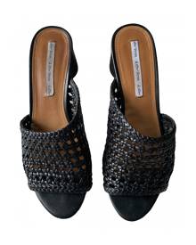& Other Stories & Stories black Leather Sandals