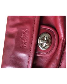 Coach red Leather Handbags