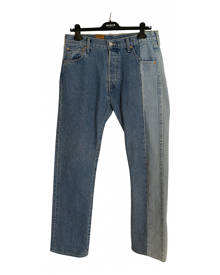 Vetements X Levi's blue Cotton - elasthane Jeans