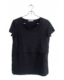 Sandro black Cotton Tops