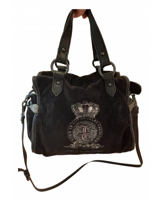 Juicy Couture Black Fabric Logo Purse Handbag & Keychain NWT (6) – Main  Street Estate Sales