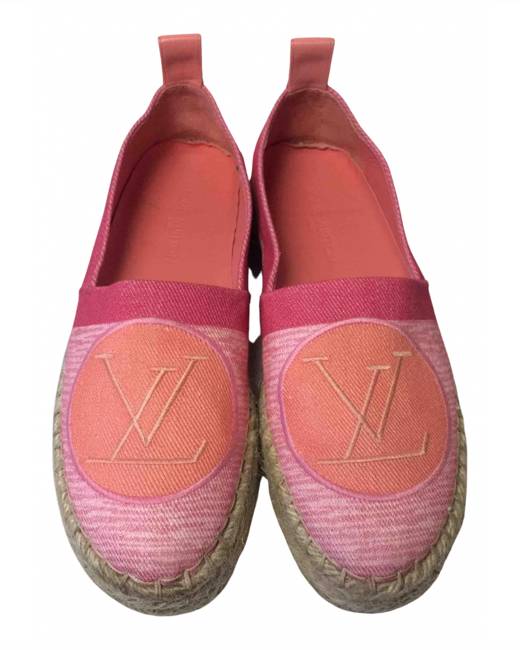 Louis Vuitton, Shoes, Lv Monogram Denim Espadrilles