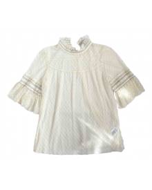 Sandro white Lace Tops
