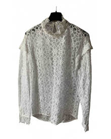 Sandro white Polyester Tops