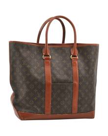 Louis Vuitton brown Cloth Handbags