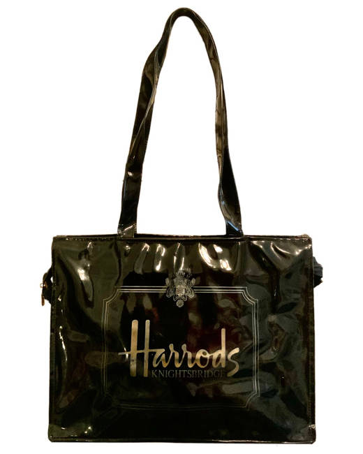 HARRODS LONDON 🇬🇧💯 AUTHENTIC SHOPPER BAG (SMALL), Luxury, Bags & Wallets  on Carousell