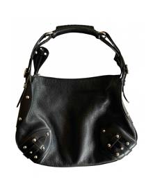 Furla black Leather Handbags