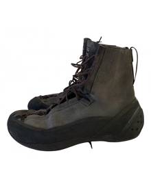 Stone Island anthracite Suede Boots