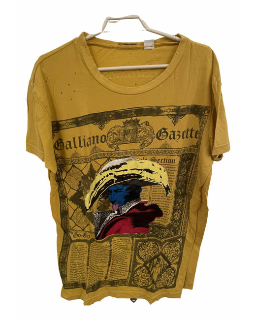 john galliano men's t shirt