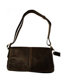 Coach black Leather Handbags
