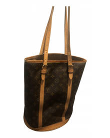 LOUIS VUITTON Shoulder Bag N42240 Male bucket Damier canvas Brown Wome –