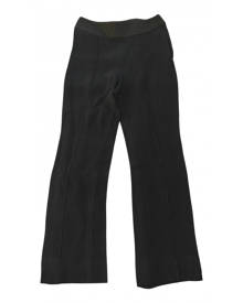 Louis Vuitton Black Straight Leg Pants US2, FR34 | Xs