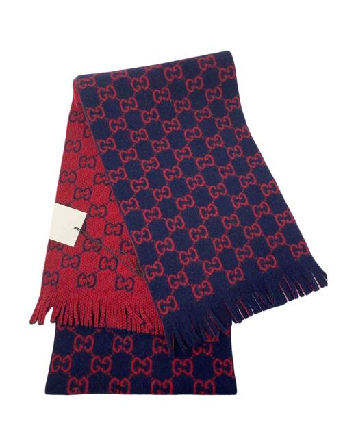 red gucci scarf