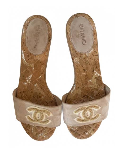 chanel flat sandals price