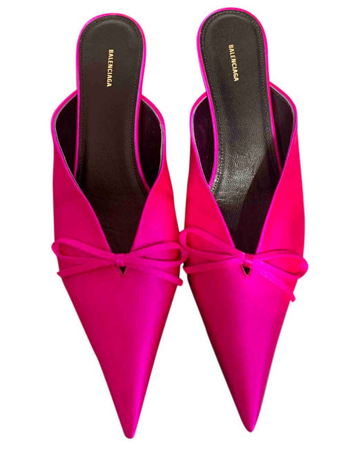 Balenciaga heels 2024 pink