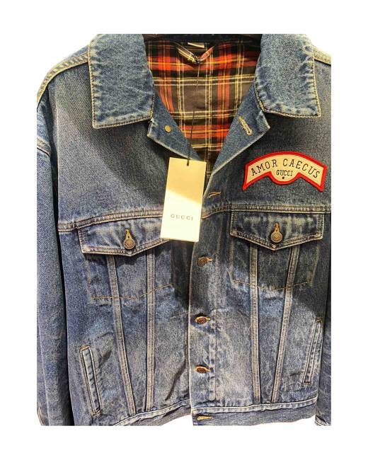 Gucci Men's Denim Jackets - Clothing | Stylicy Canada