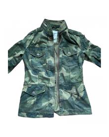 Abercrombie & Fitch \N Green Cotton jacket for Women S International Abercrombie & Fitch \N Green Cotton jacket for Women S International
