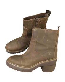 Timberland \N Brown Leather Ankle boots for Women 8 UK