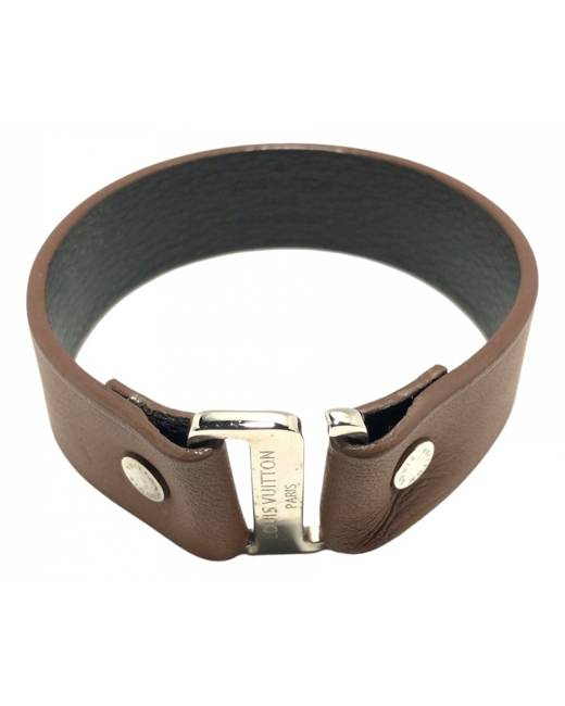 Leather Louis Vuitton Bracelets for Women - Vestiaire Collective